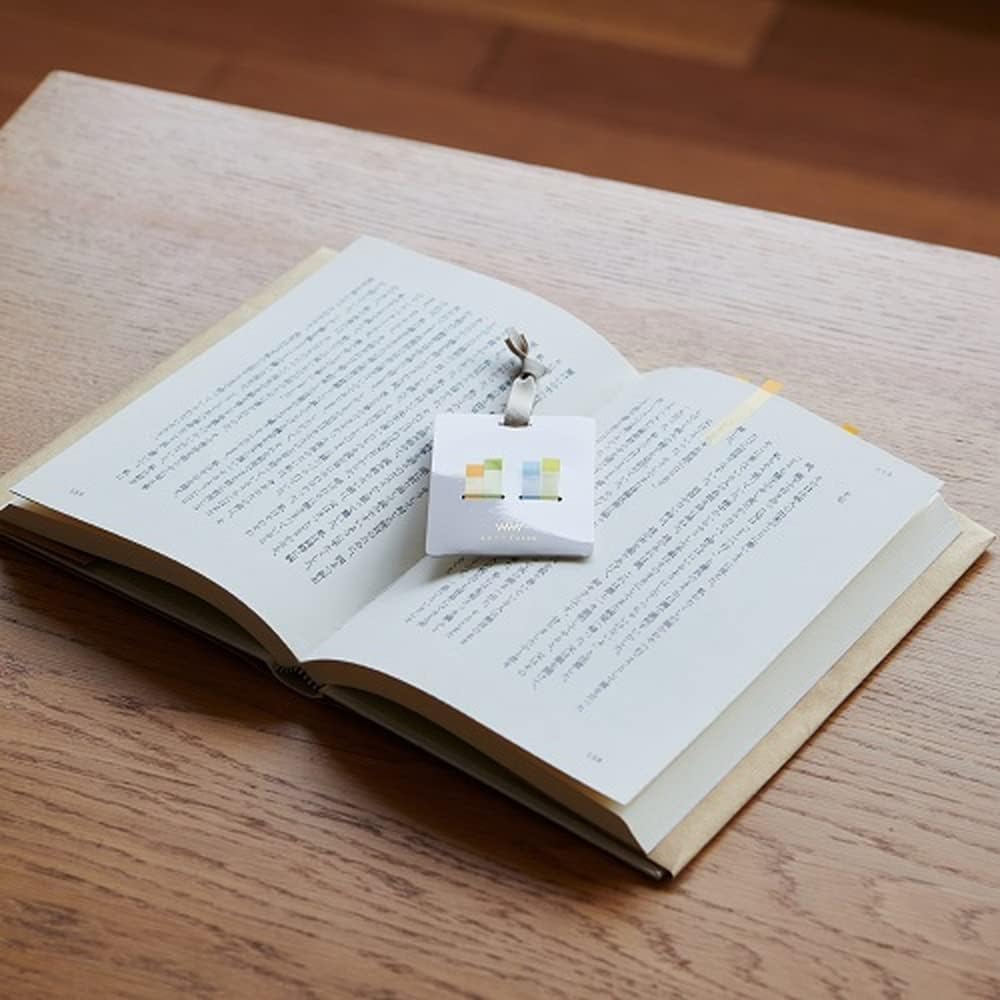 Kamido CFP-3002AZ Fusen Bookmark, Kokofsen Page, Set of 2, Gray