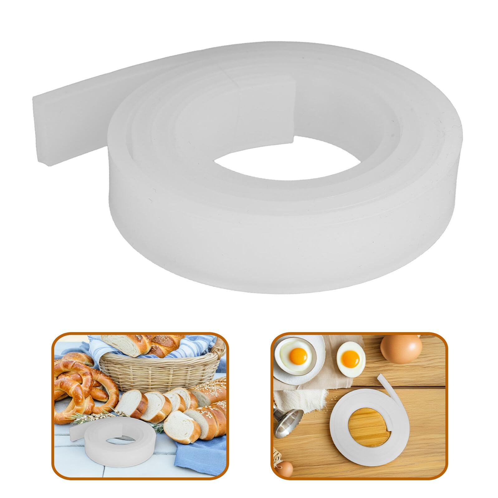 Silikon Zucker Kunst Formstreifen Hochtemperaturbeständig Stabil Für Schokolade Fondant Modellierung Sugar Art Strip Shaping Molds Professionelle Zuckerwerkzeuge