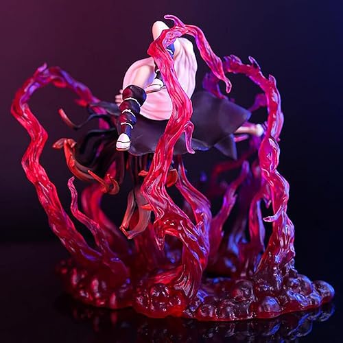 Miniatura 5 de Figura de Kamado Nezuko de Demon Slayer de 6.3 in, estatua de PVC, figuras de anime, colección de modelos, decoración de muñecas, juguete de regalo
