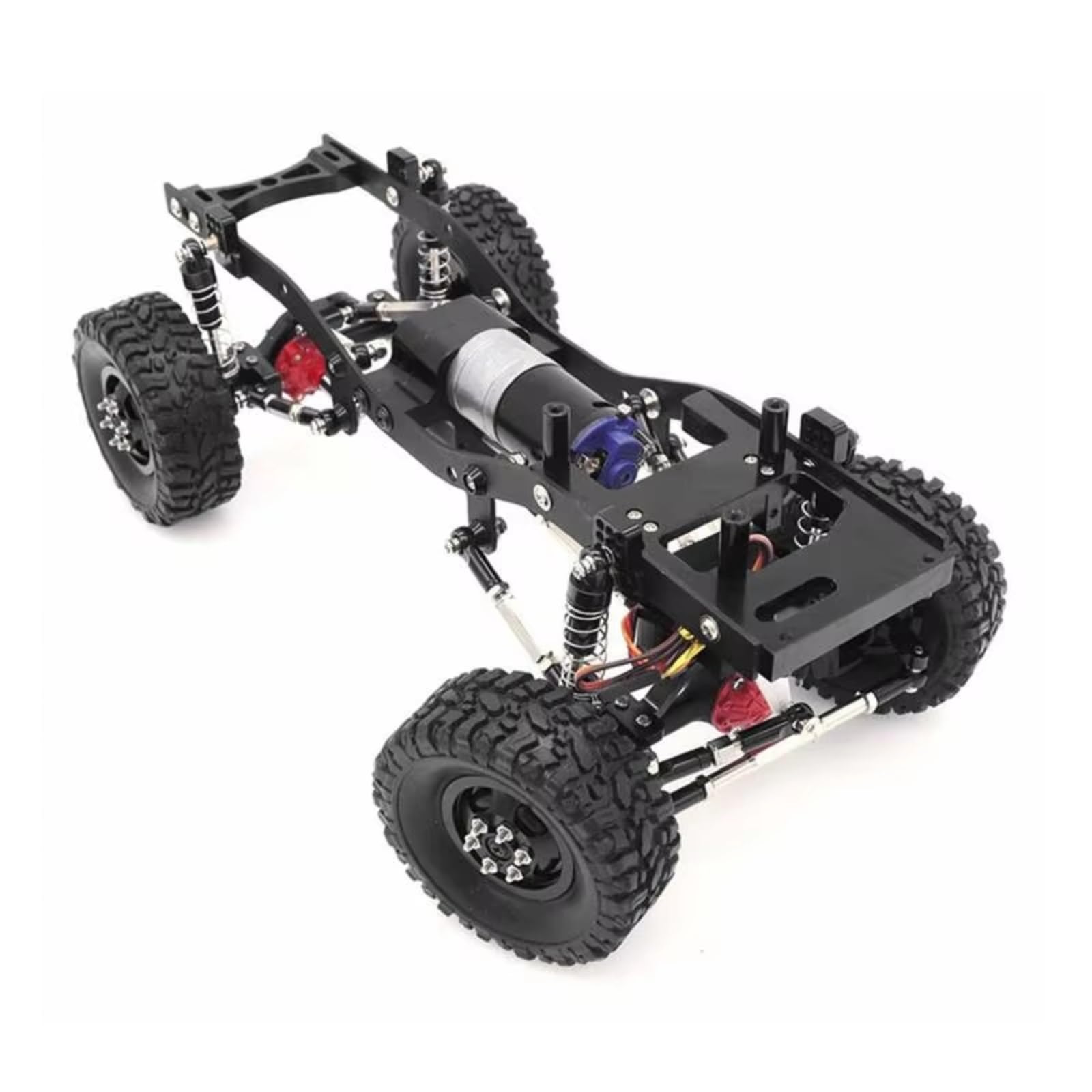 Compatibile Con WPL C14 C24 C34 C44 B14 B24 1/16 RC Cars Aggiornamenti Parti Accessori Di Ricambio 2X Assale Anteriore Posteriore In Metallo Accessori