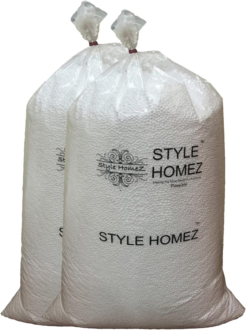 Style Homez Half 0.5 kg Premium Refill for Bean Bags (Polystyrene)
