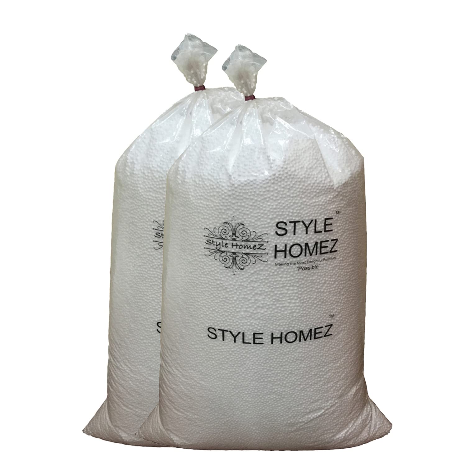 Style Homez Half 0.5 kg Premium Refill for Bean Bags (Polystyrene)