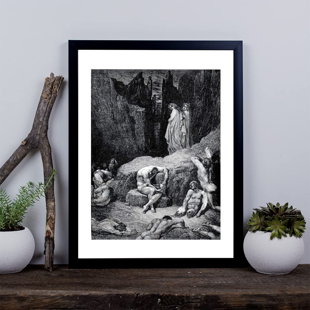 Dantes Curiosity Gustave Doré impression murale grand format