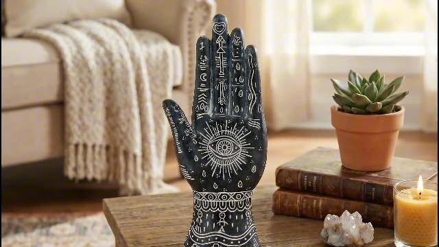 Figura de Mano de Resina Decorativa para Hogar y Oficina 10" miniatura 7
