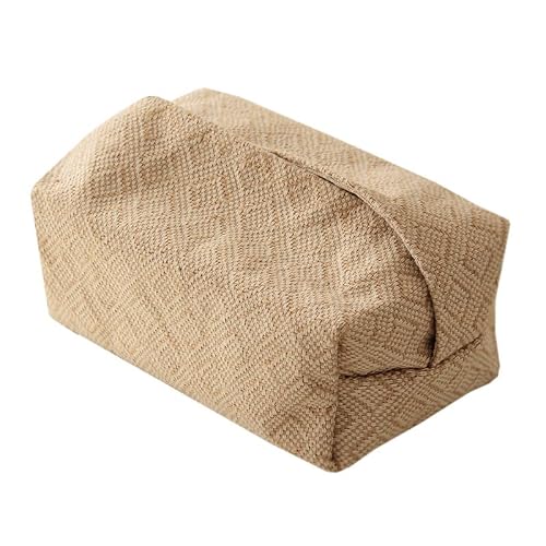 Tissue Holder Dispenser Tissue Box Simple Cotton Linen Bathroom Kitchen Dispenser Organiser for Living Room