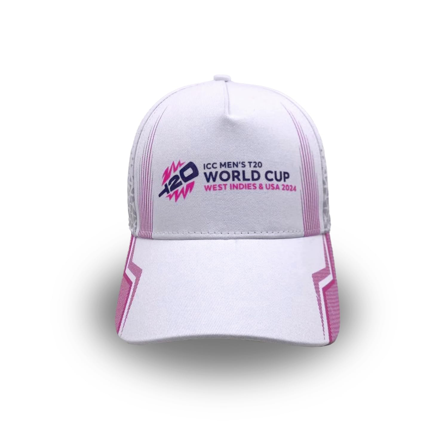 ICC T20 World Cup White Sport Cap West Indies USA 2024 Edition