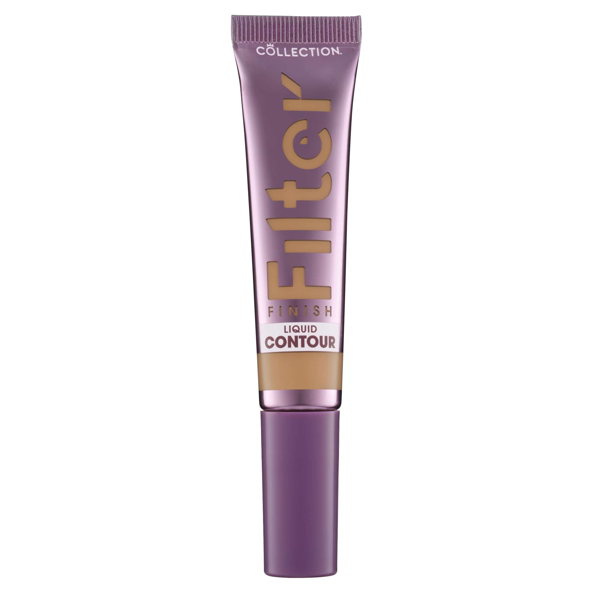 Collection Cosmetics Filter Finish Liquid Contour Wand, Sculpting and Bronzing, Light, Vegan.