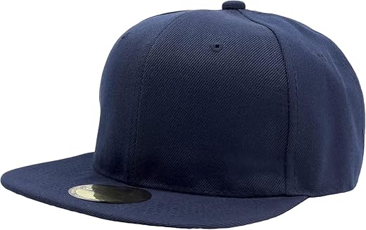 Tomorrow Fashion Snapback Cap for Men | Plain Snapback Cap | Hip-Hop Urban Swagger Snapback Cap for Men &amp; Women | Flat Bri...