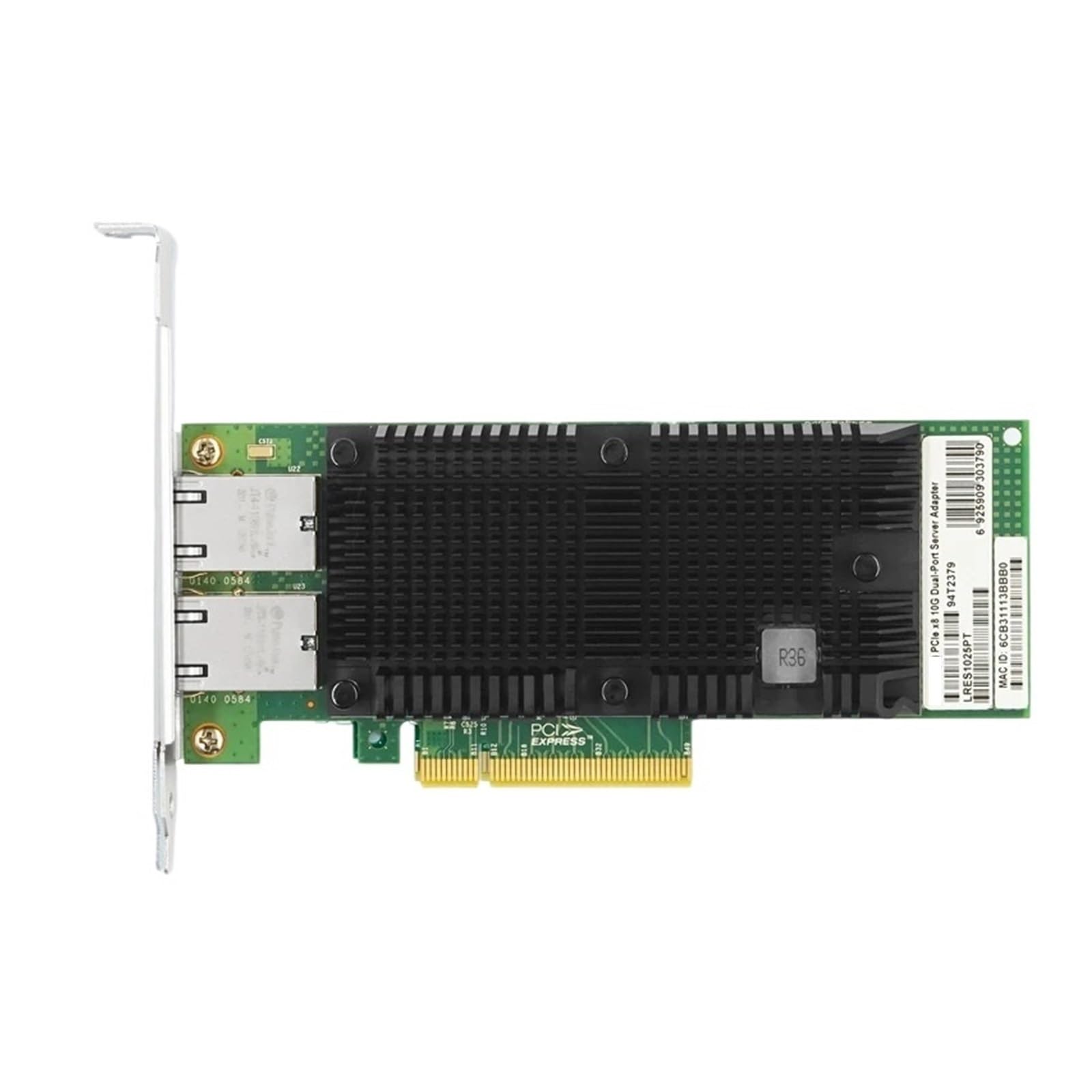 Karta sieciowa 1025PT 10 GB PCI-E x8 podwójny miedziany port RJ45 PCI Express Ethernet LAN Adapter NIC oparty na In-tel X550-T2