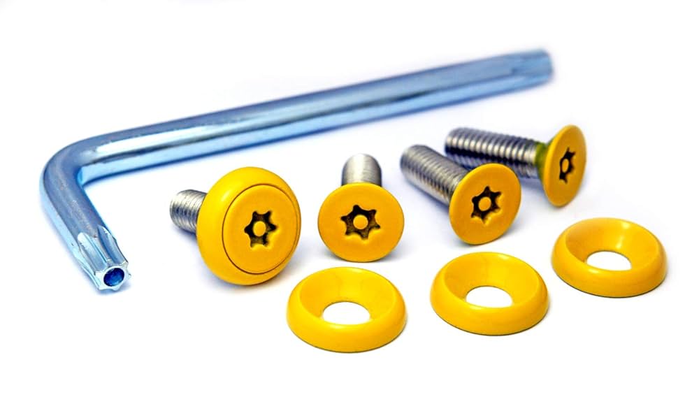 Amazon.co.jp: ナンバープレート用ボルト ピントルクスサラ