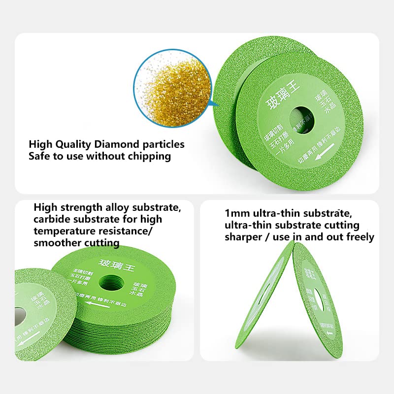 Amazon | yuchurey ダイヤモンドカッター 100mm ダイヤモンド