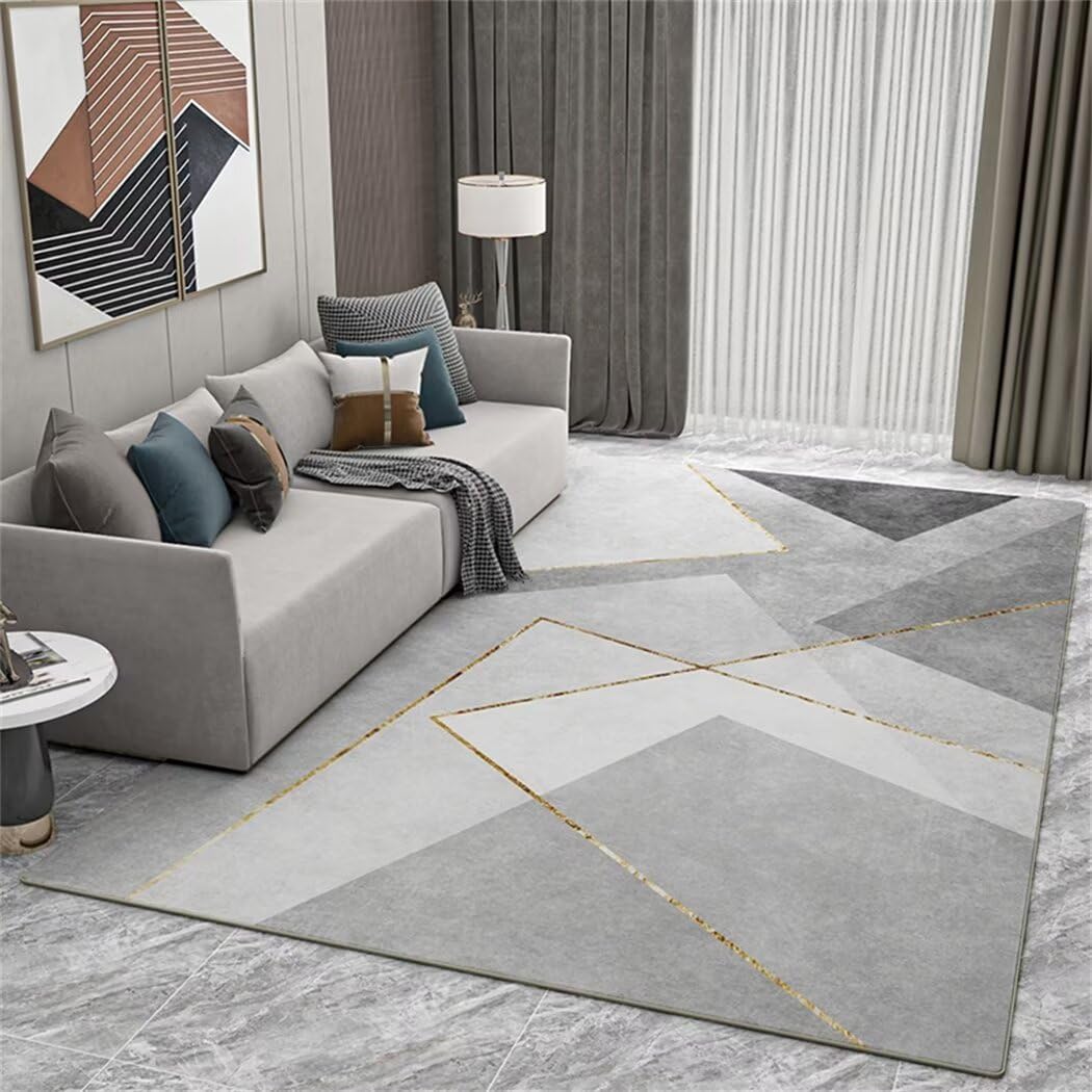Tapis salon abstrait pour transformer l'ambiance de votre déco maison