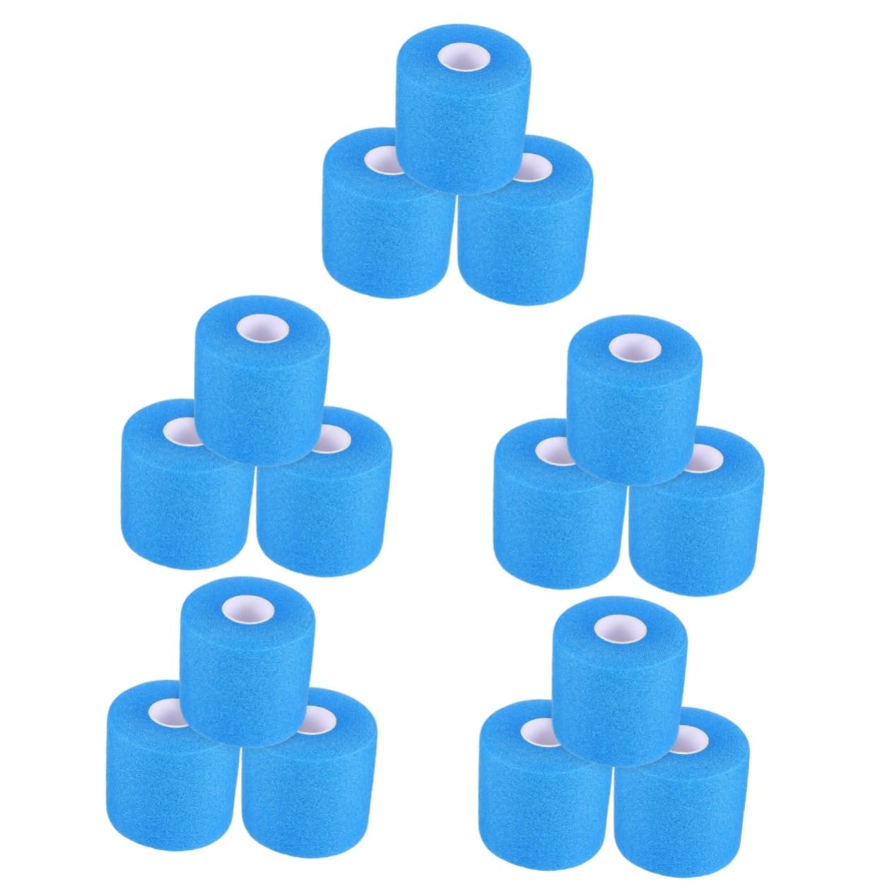 ifundom Schutzfolien Gelenkschoner Schutzwickel Muskelverband Sprunggelenk Bandage Tennis Badminton Griff Ausbildung Wickeln Hautschutzbandagen Fußballband Schwamm Blue 3rollen