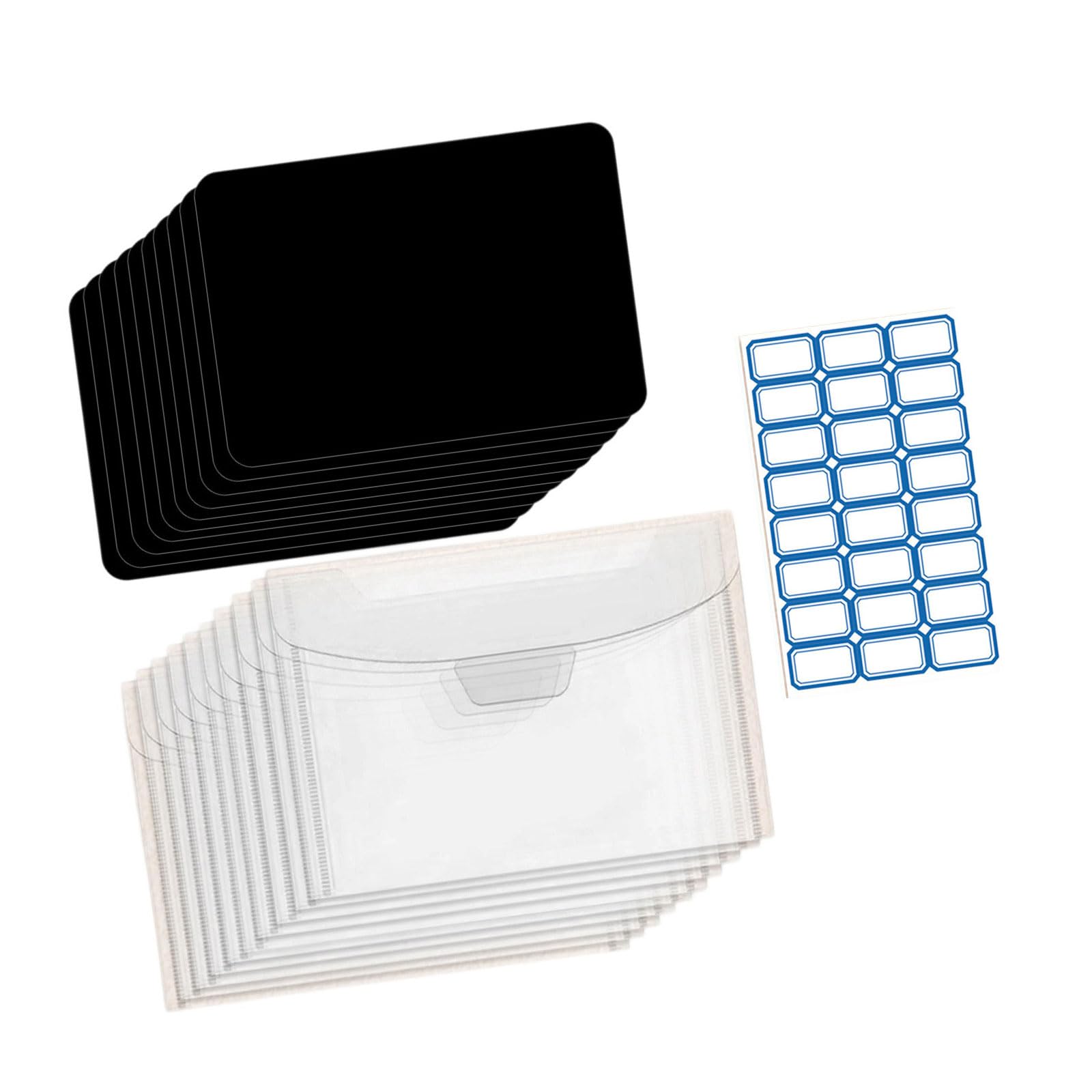 Feuilles en caoutchouc de rangement pour pochoirs et enveloppes d'autocollants