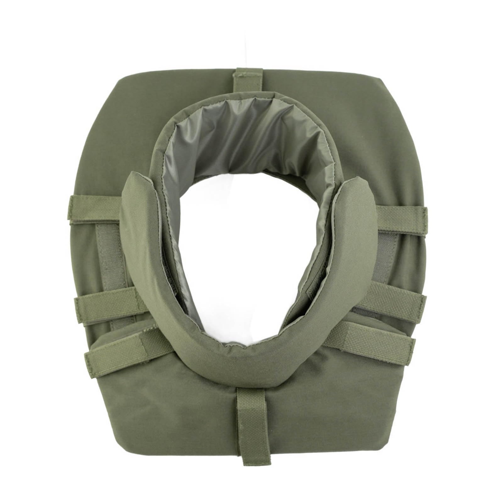 Accesorio Táctico de Protección para El Cuello: Sistema MOLLE con Cierre de Hook and Loop para Deportes Al Aire Libre y Airsoft