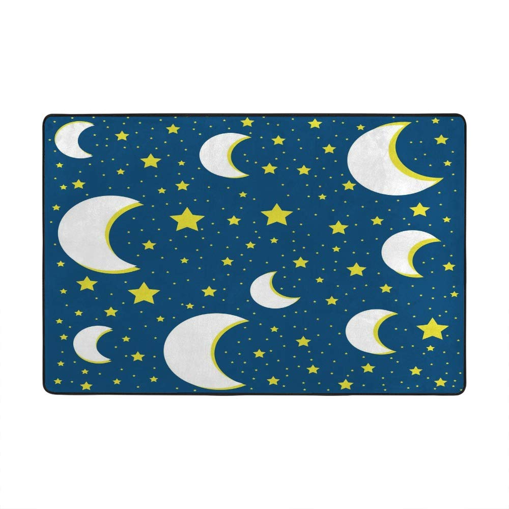 Tapis polyester CHEHONG grand format anti-poussière motif hibou pour protéger salon et patio