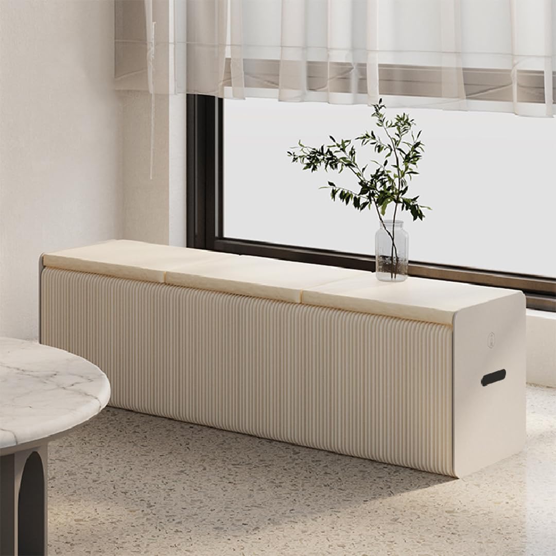 Amazon.co.jp: CAGUUU ペーパーベンチ ロングスツール 折りたたみ式