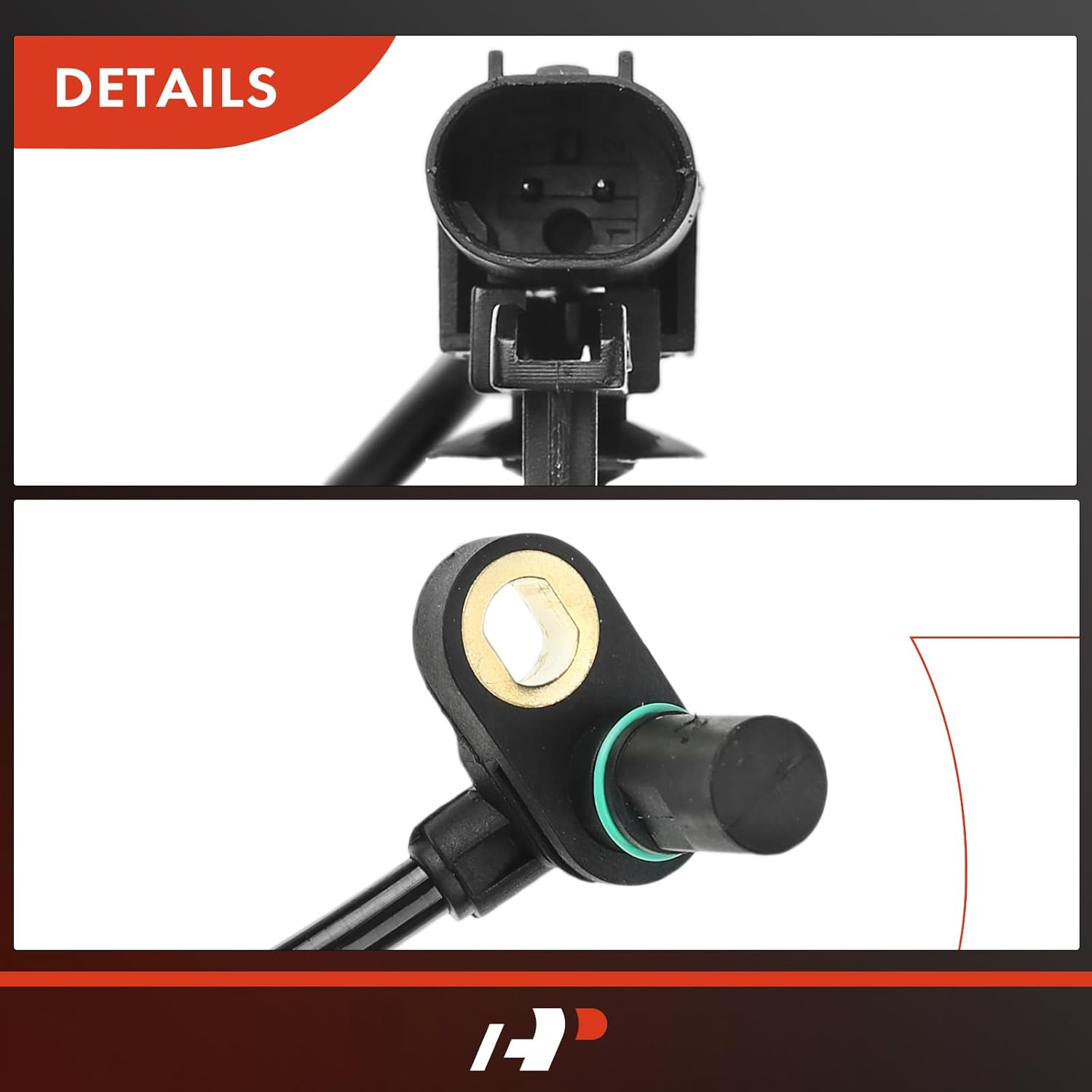 A-Premium 2Pcs Front ABS Wheel Speed Sensor - Compatible with Cadillac, Chevy & GMC - Silverado 1500, Tahoe, Yukon, Escalade, Escalade ESV/EXT, Avalanche & More