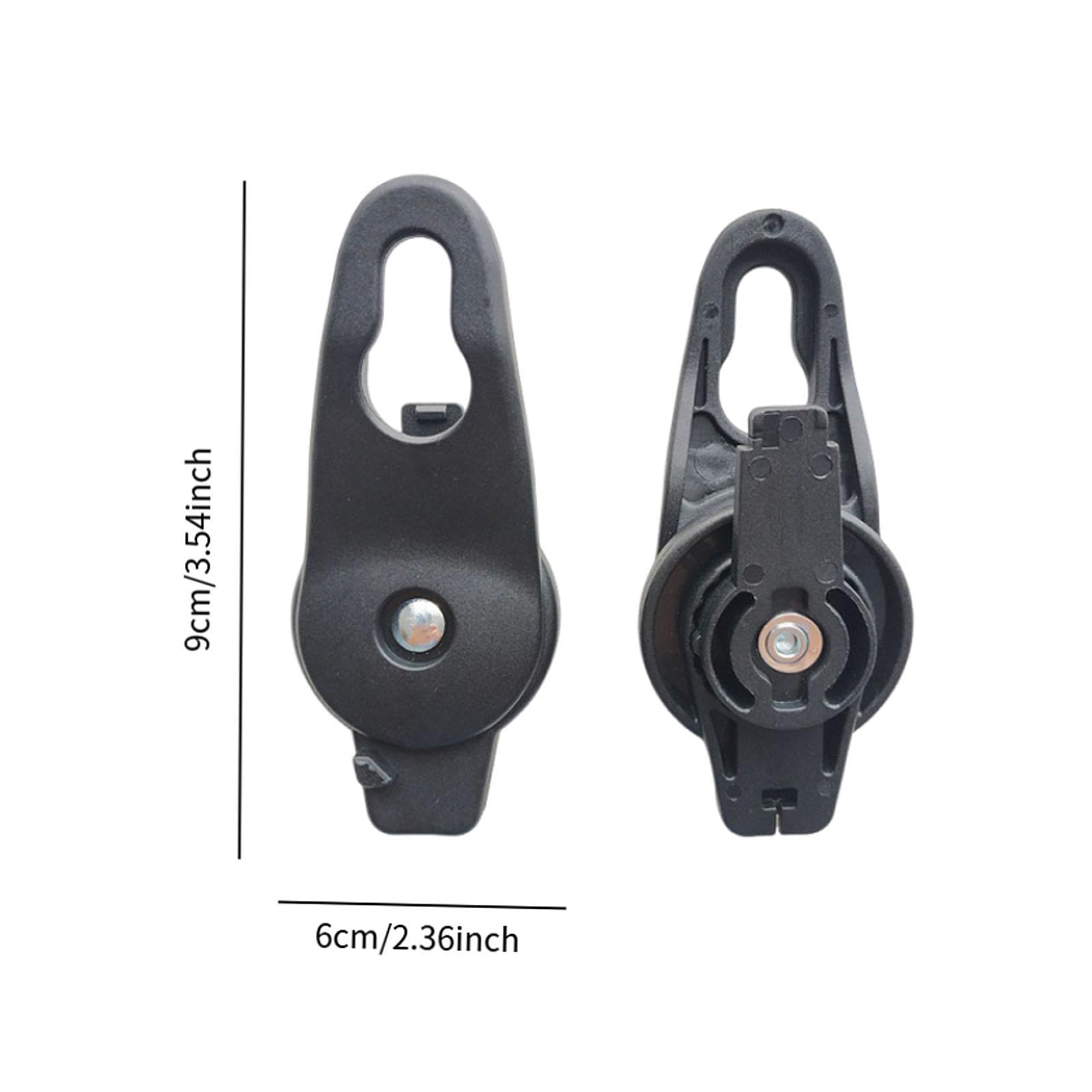 Amagogo 2 Hebillas para Superior Del Toldo Del Cochecito de Bebé, Base de Soporte de Toldo, Accesorio de Liberación Rápida, 9 X 6 X 3 Cm, Piezas de
