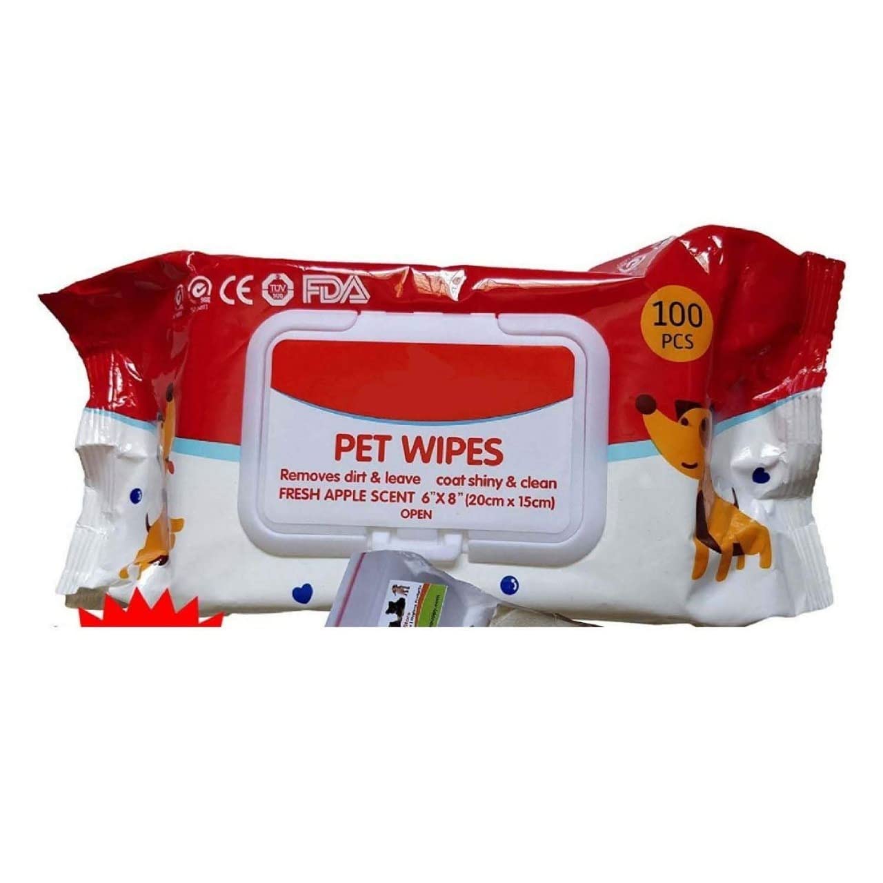 RvPaws Dog Grooming Wipes Pet Wipes Shih tzu Grooming Wipes,Extra Moist & Thick Grooming Puppy Wipes 100 Pcs Deodorizing and Hypoallergenic Fresh Wipes for Dogs & Cats (B09MDBZPTN) Amazon Price History, Amazon Price Tracker