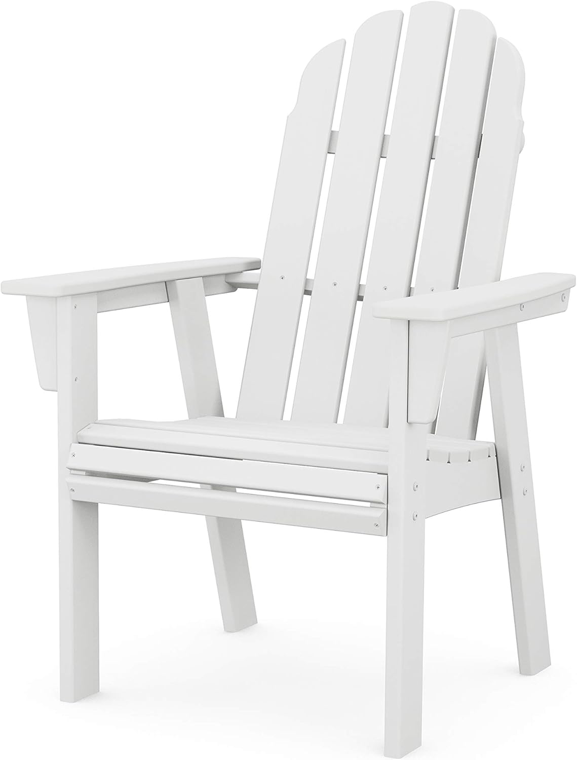 POLYWOOD® Vineyard Curveback Adirondack Dining Chair in Aruba