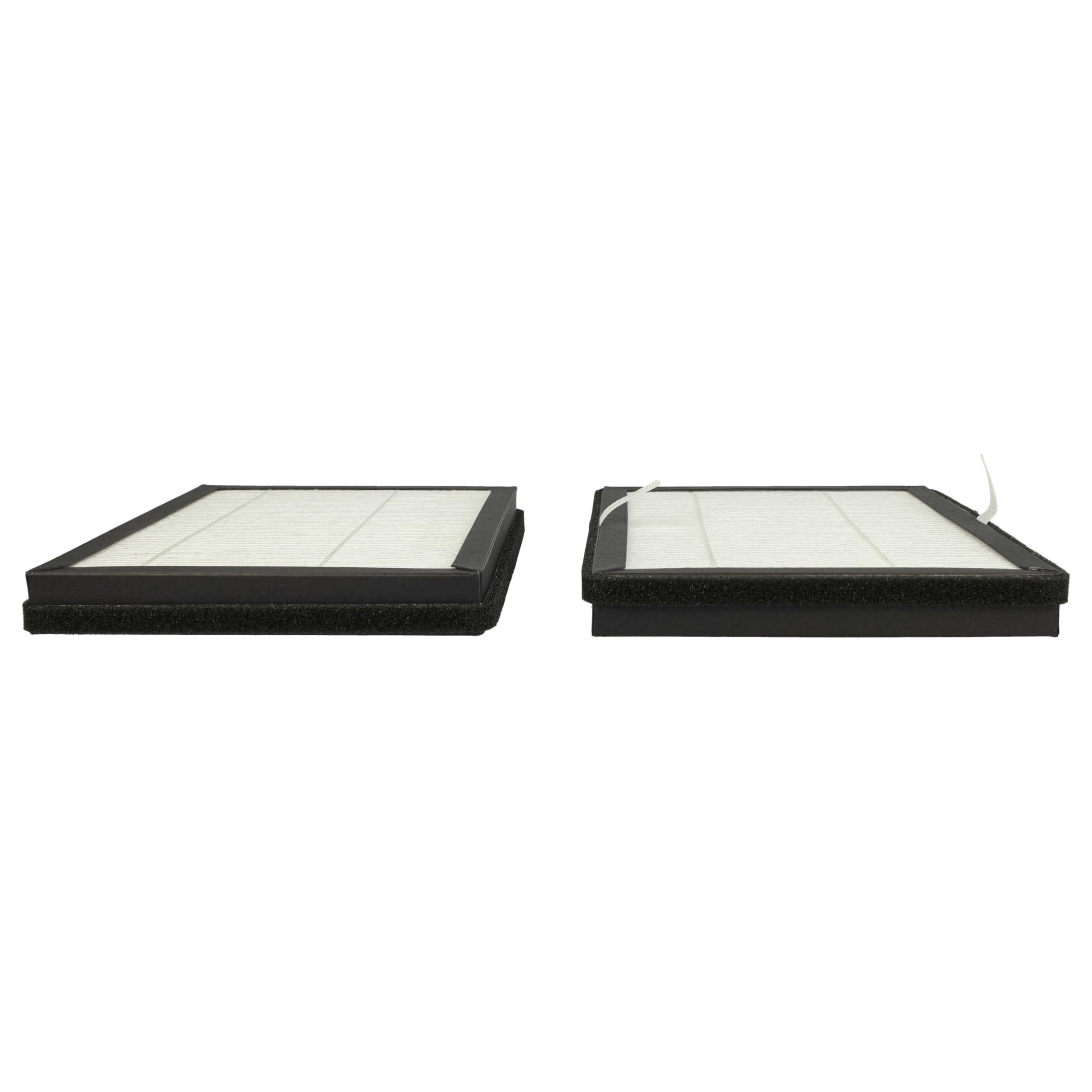 vhbw 2x filtre à particules compatible avec Rowenta Eclipse QU5030, QU5072, QU5060, QU5062 purificateur d'air, ventilateur
