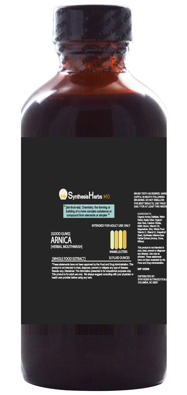 Good Gums Arnica Mouthwash (Tooth Decay Support), Sensitive Formula
