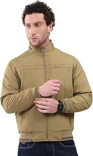 Monte Carlo Men Regular Fit Solid Pattern Mock Neck Side Pocket Zipper Full Sleeve Winter Jacket|Men Puffer Jacket| Lightw... Price In India