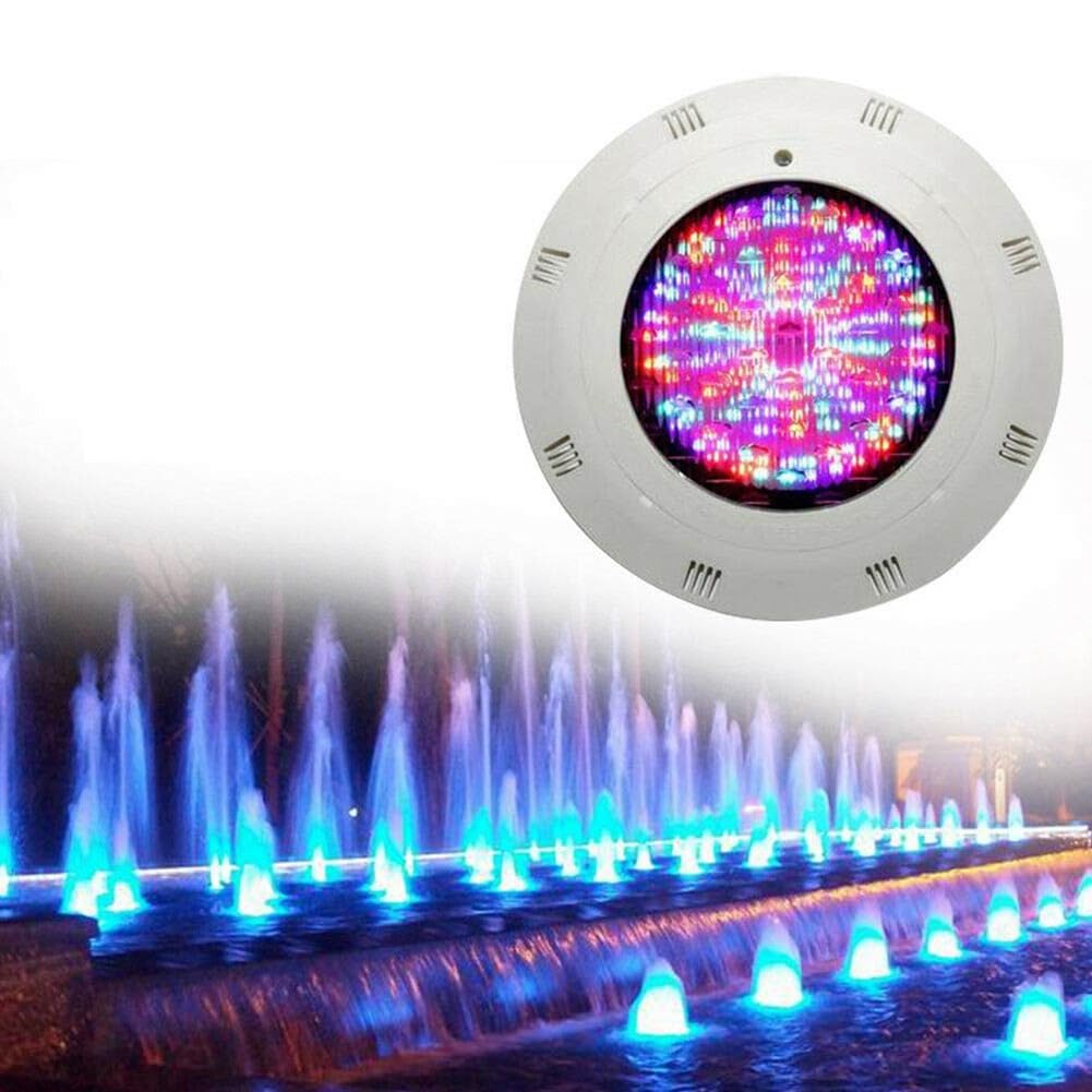 Poollicht 12V 18W LED Unterwasserleuchten mit RGB Farbwechsel IP68 mit (18W)