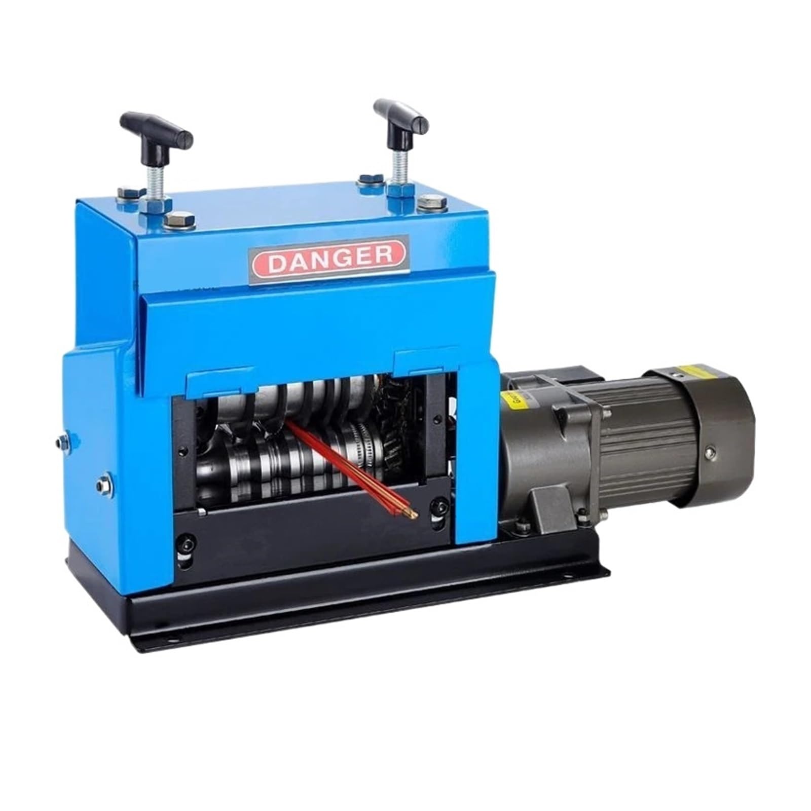 Fully Automatic Wire Stripping Machine Scrap Copper Household Cable Rápido y preciso(Blue-A)