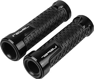 Punhos de motocicleta Para HONDA REBEL 250 300 500 REBEL 500 REBEL 300 REBEL CA250 CMX250C Acessórios Para Motocicleta 7/8"22mm Punhos De Guidão Punho de guiador antiderrapante