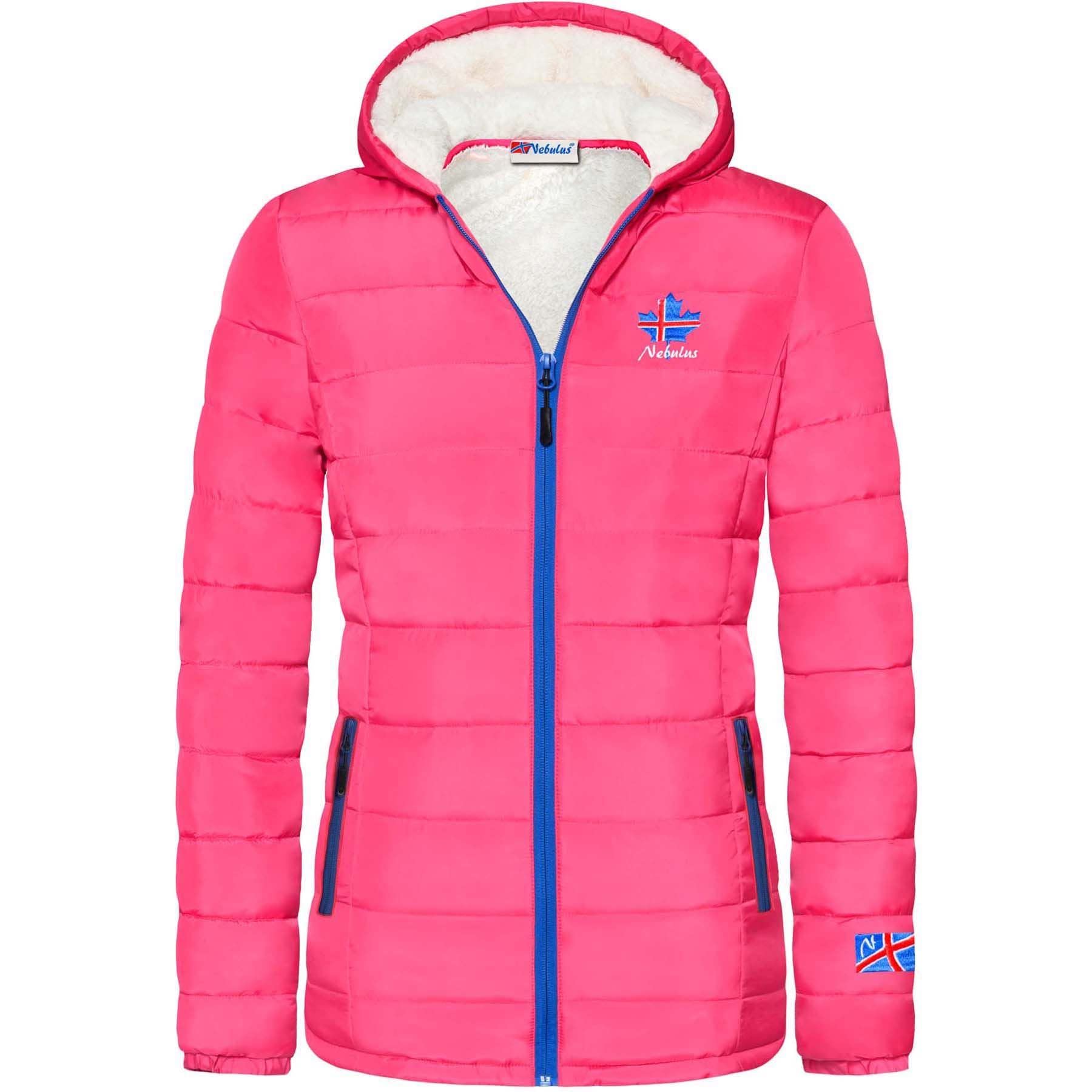 Nebulus Glowfur - Chaqueta acolchada para mujer