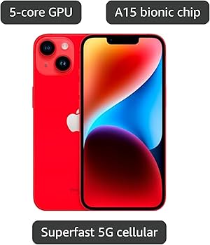 Amazon.com: Apple iPhone 14, 128GB, (PRODUCT) Red for Verizon