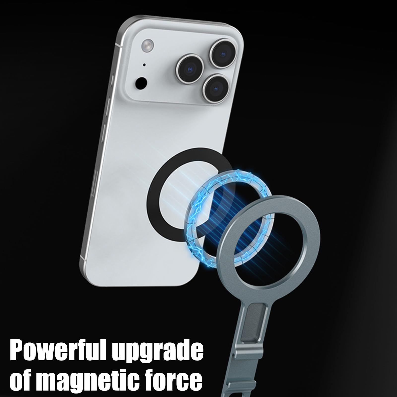 Supporto magnetico per telefono con doppia scarpa fredda