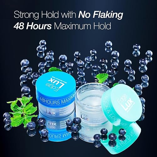 Miniatura 10 de Braid Lux - Trenzas de gel para trenzar, rastas y giros con aceite de ricino, queratina, biotina y aceite de oliva, alto brillo, sellado, sin