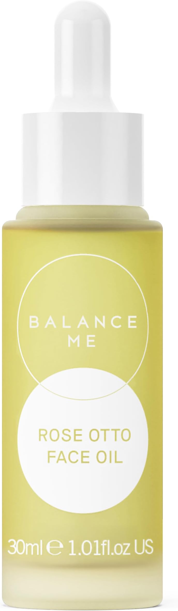 Balance Me Rose Otto Face Oil 1.01 fl oz, With Rosehip Oil To Hydrate & Nourish, Redness Reducing Skin Care Facial Oil