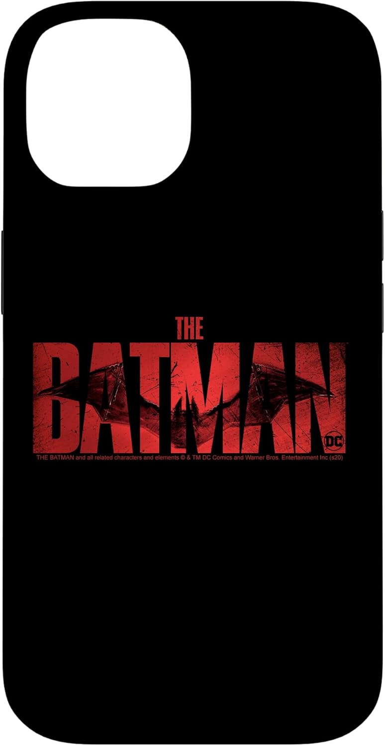 iPhone XR The Batman Red Bat Logo Fill Case