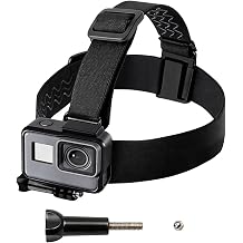 Head Strap Mount for GoPro Hero 13/12/11/10/9/8/7/6/5/4 Session 3+/3/2/1