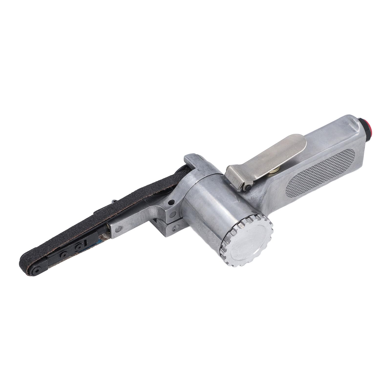 Air Belt Sander Kit, Air Belt Sander 16000RPM Air Belt Grinder Non Slip Handle Metal Working Polishing Grinder Kit for Rubber, Glass, Sander