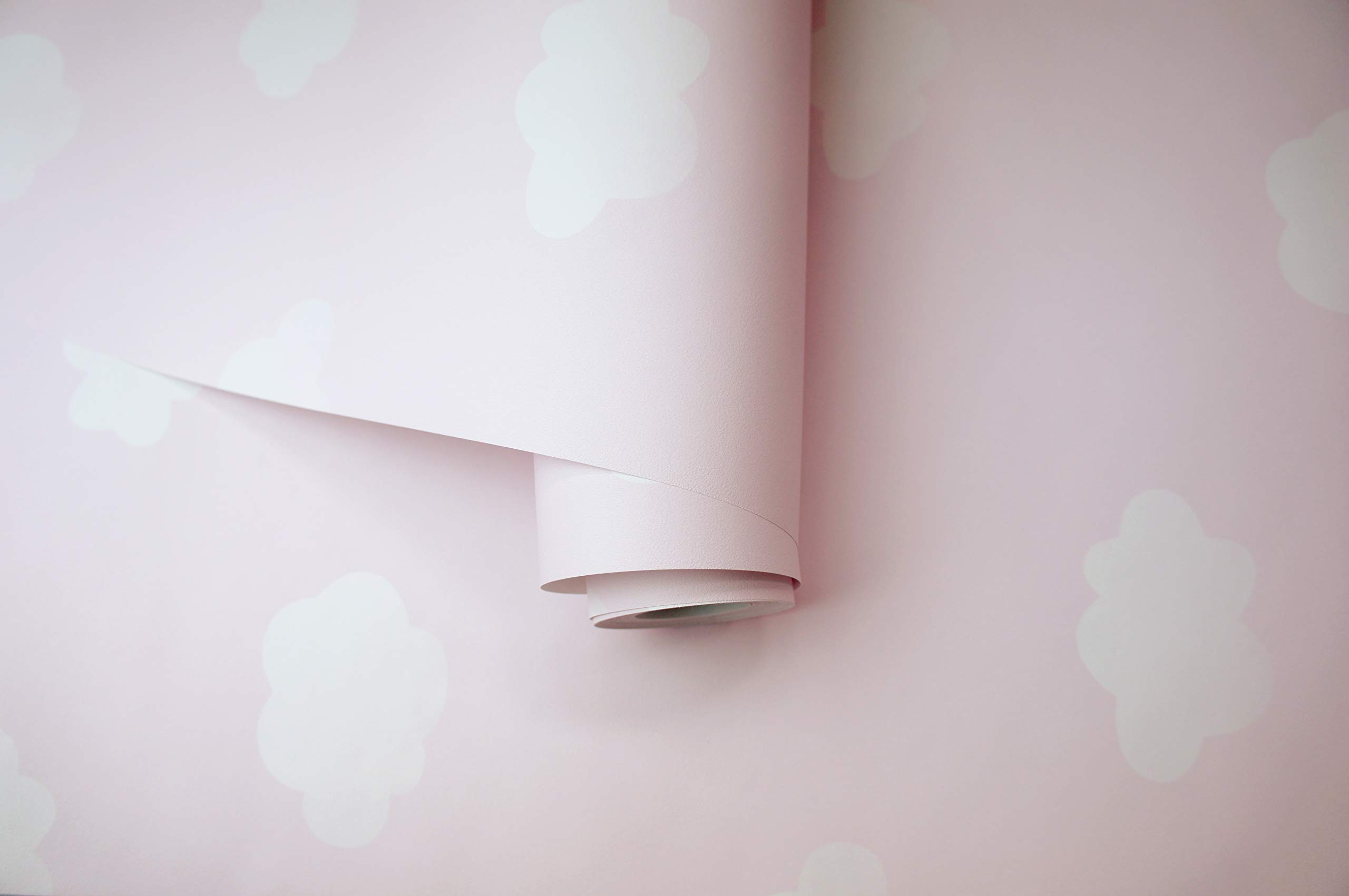Holden Decor Cloud,Pink,Rainbow,White Holden Cloudy Sky Pink Wallpaper