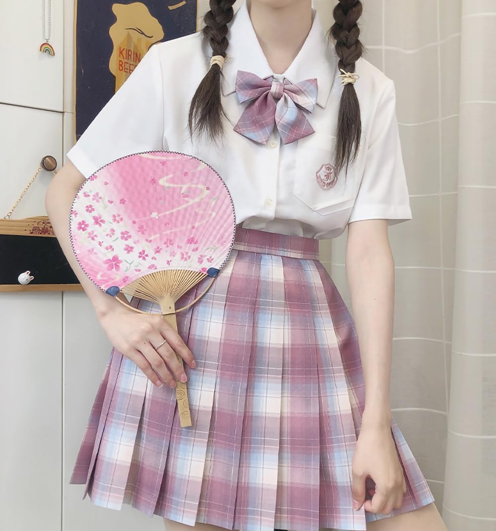 Amazon.co.jp: JK 制服 コスプレ大きいサイズ スクール制服 上下セット  