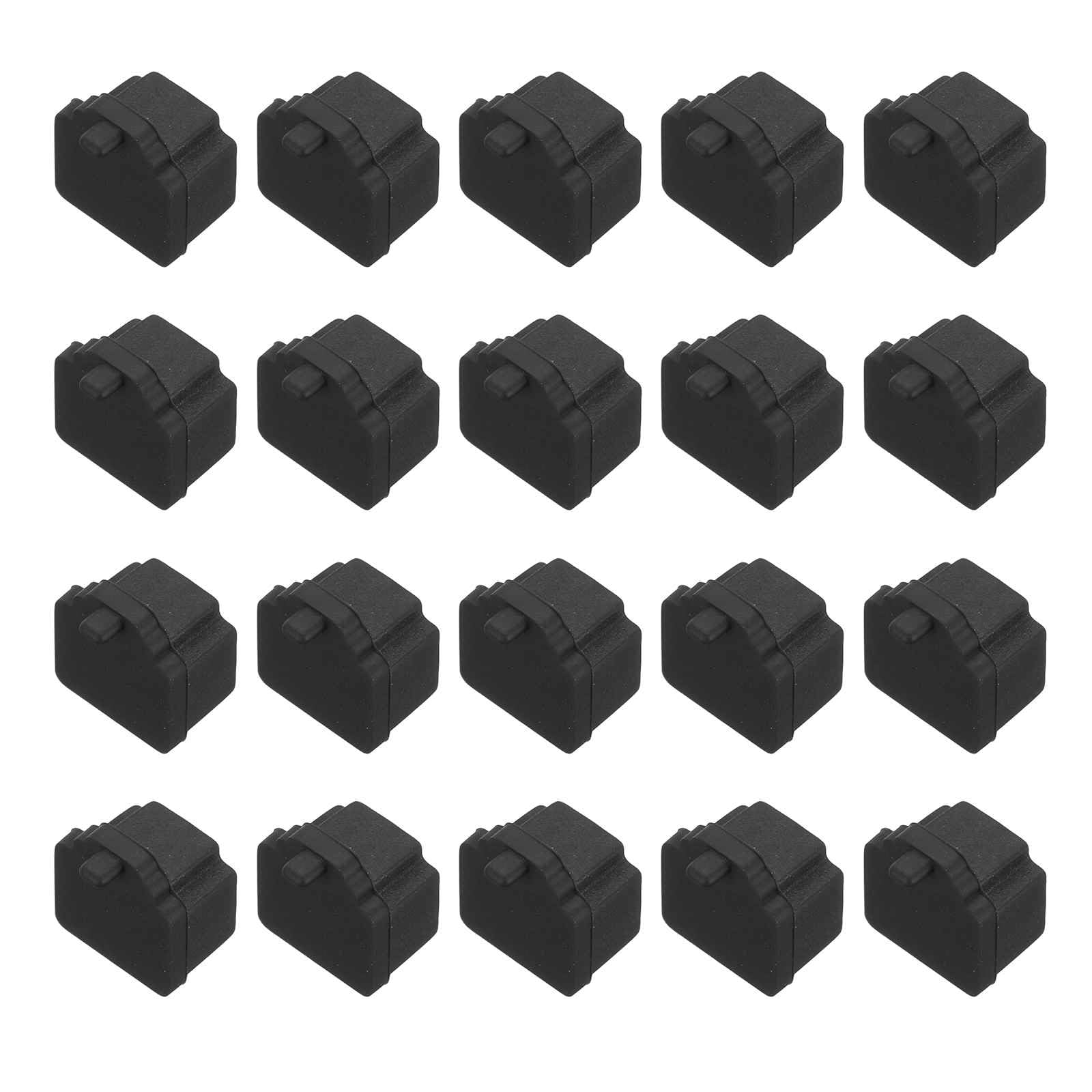Tapas protectoras de silicona RJ11 para mantener limpio su router doméstico e impresora digital 7