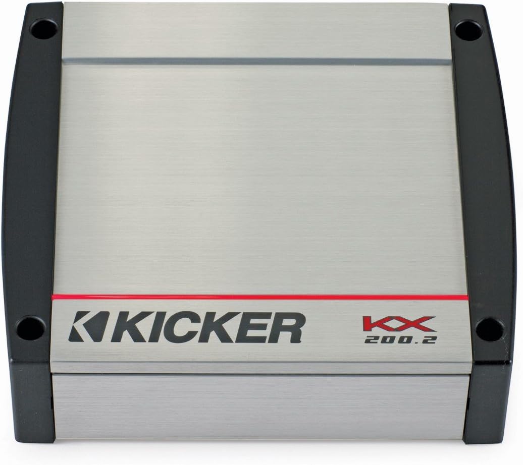 Kicker KX-Series 200 Watt Full-Range Class-D Stereo Amplifier 40KX2002