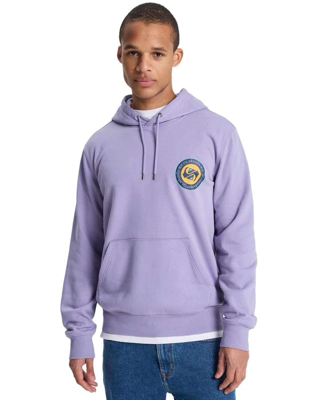 Quiksilver Graphic - Kapuzenpulli - L - Lila.
