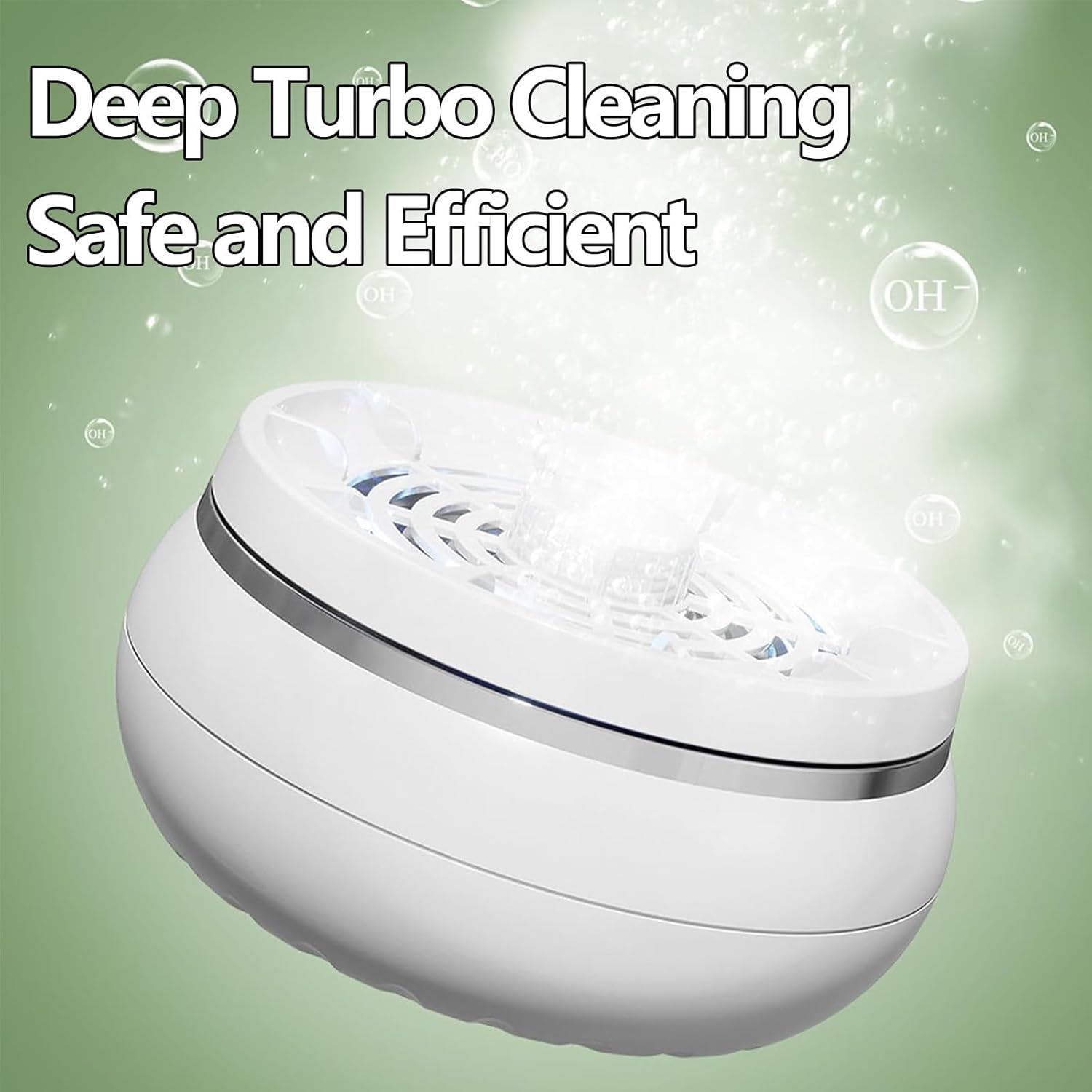 Fruit and Vegetable Washing Machine, Fruit Cleaner Machine, Micro-Nano Bubble Deep Cleaning, Wireless & Waterproof Food Purifier for Fruits, Veggies & Seafood (White)