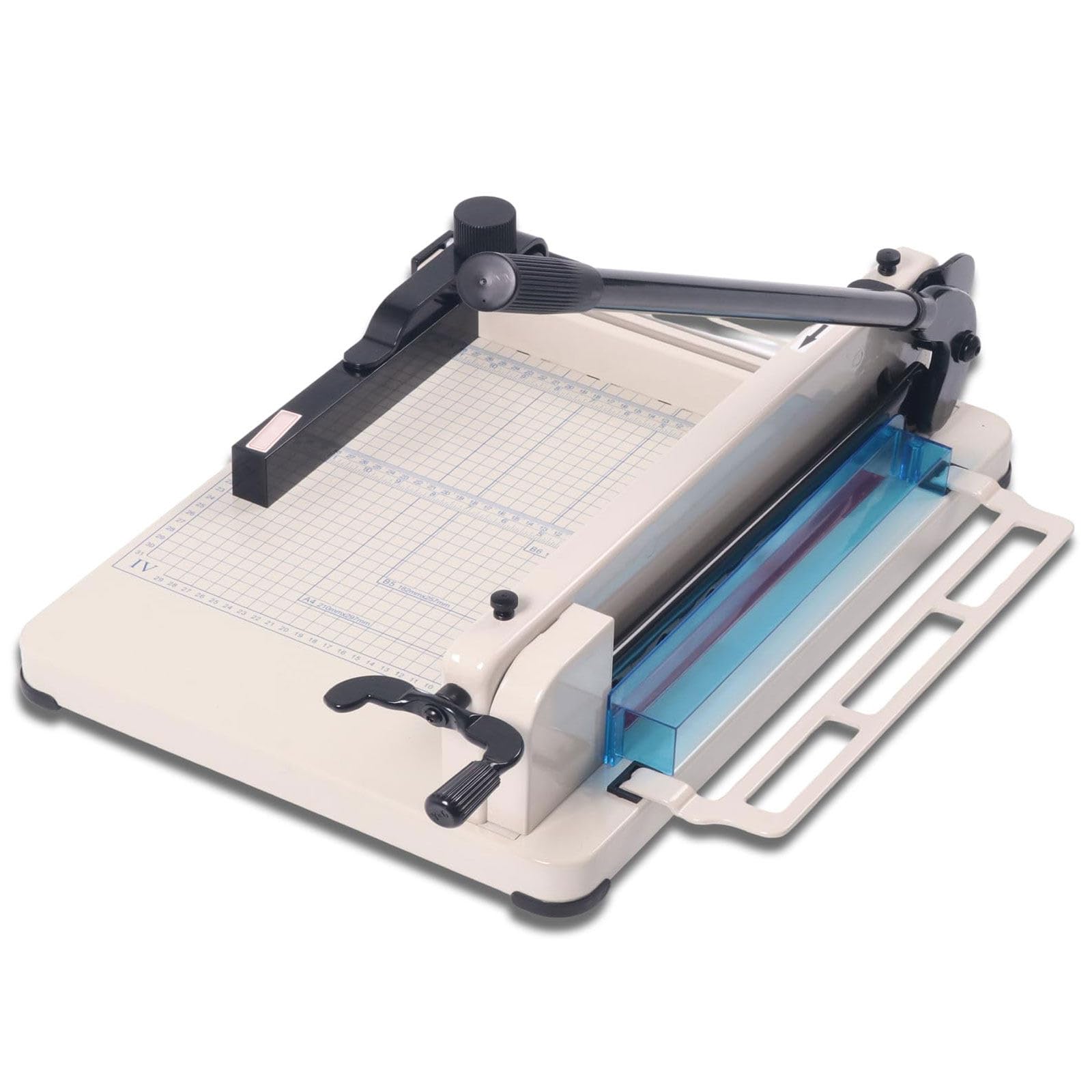 Robuste Papierschneidemaschine, 400 Blatt Kapazität, 4 cm dick, 43,2 cm Klinge, für Büro und gewerbliche Druckerei