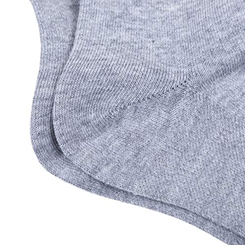 Image of Mens Classic Cotton Dress Socks Thin Lightweight for Office Business Non-binding Comfortable Casual Crew Socks Black 6 Pack