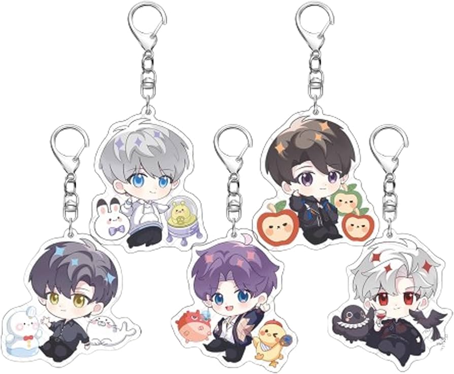 Amazon.co.jp: 恋と深空 シン ホムラ セイヤ レイ マヒル キーホルダー