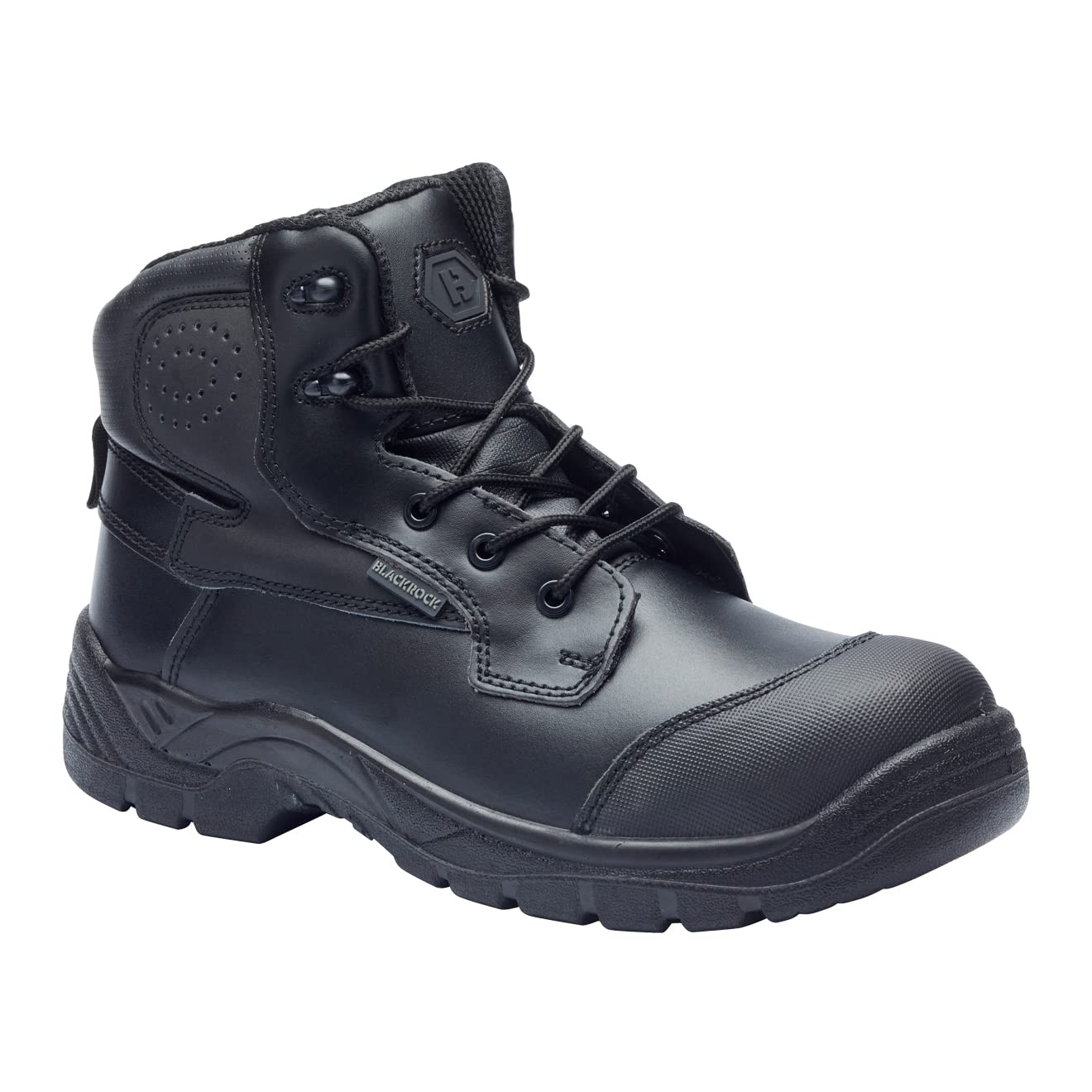 Blackrock Sovereign Composite Safety Boots, S3, Botas de trabajo con puntera de material compuesto, para hombre y mujer, de ajuste ancho, sin metal, resistentes agua, zapatos de seguridad sin acero