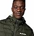 Columbia Men's Powder Lite II Hooded Jacket, Safari/Greenscape, Medium